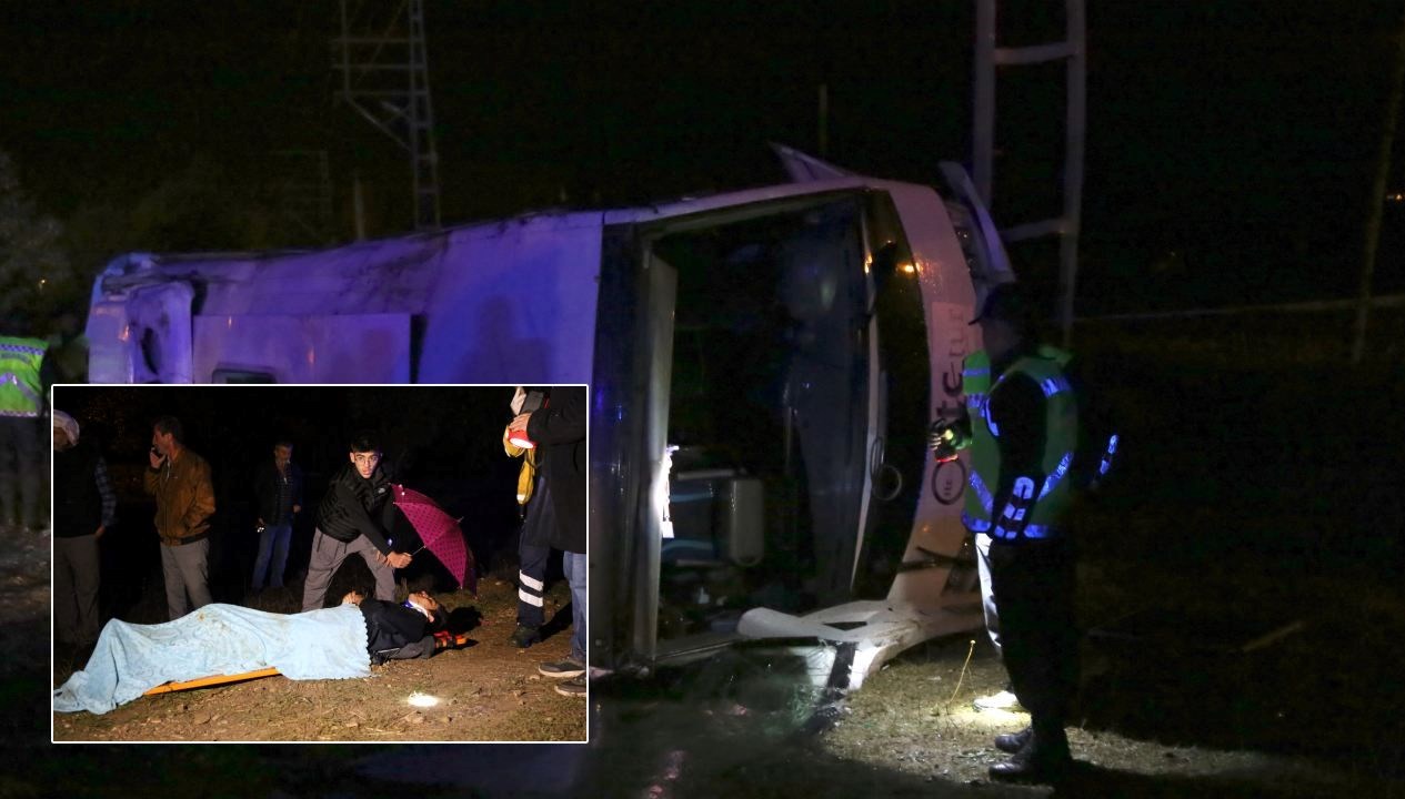 Kastamonu’da tur midibüsü devrildi: 24 yaralı