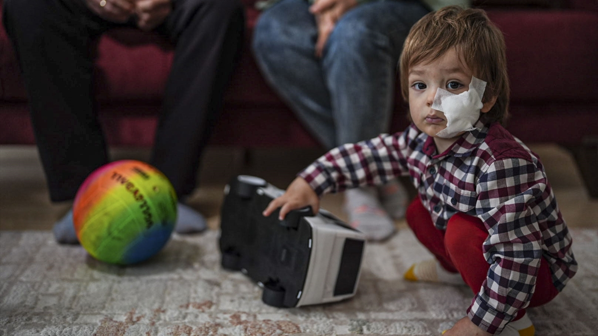 Ankara’da pitbull saldırısında yaralanan iki kardeşten Efe de ailesine kavuştu