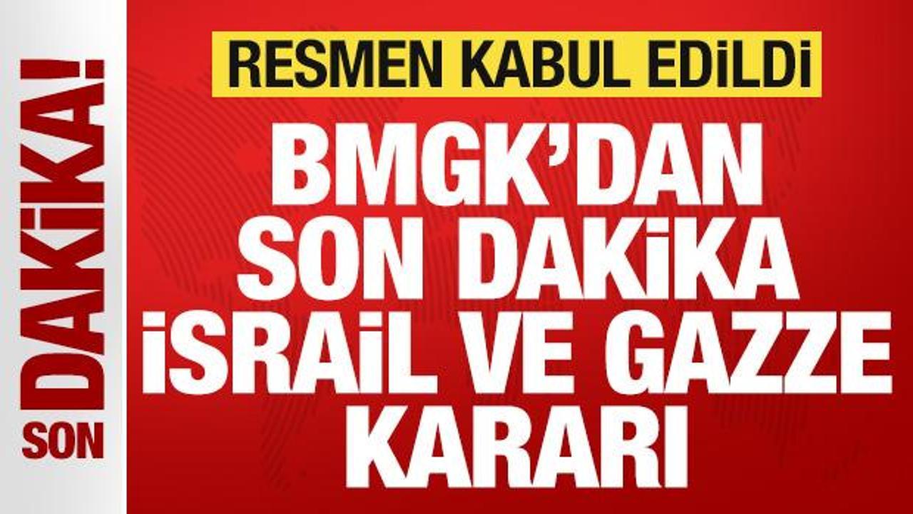 BM’den son dakika İsrail ve Gazze kararı! Resmen kabul edildi